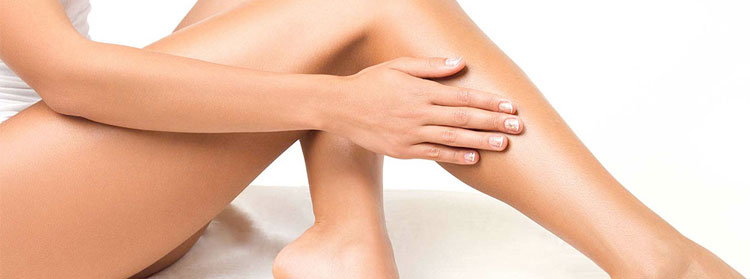 leg waxing
